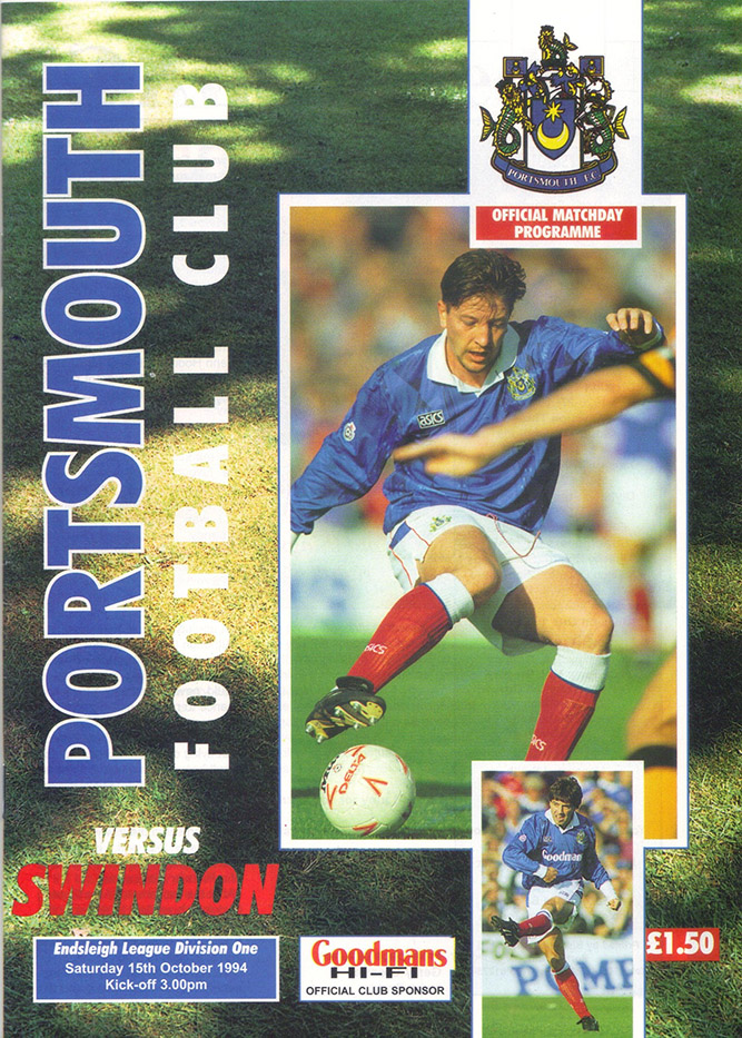 <b>Saturday, October 15, 1994</b><br />vs. Portsmouth (Away)